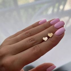 گوشواره میخی قلب